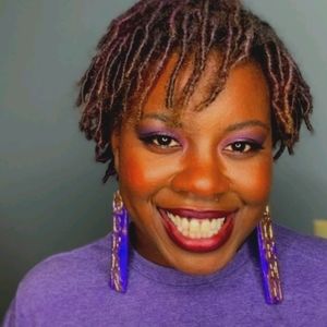 The Royal Purple Queen Earrings